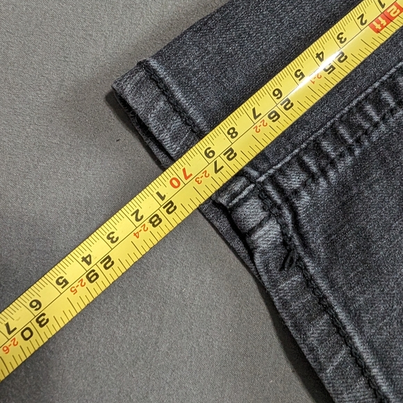 Seven7 womens faded black skinny jean jegging size 12 - Picture 12 of 12